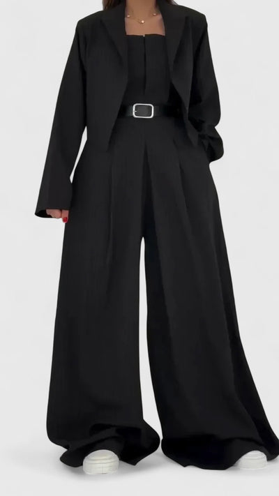 Anne | Elegant Jumpsuit Set with Blazer