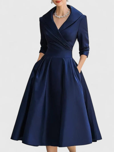 Yan | Elegant Midi Dress