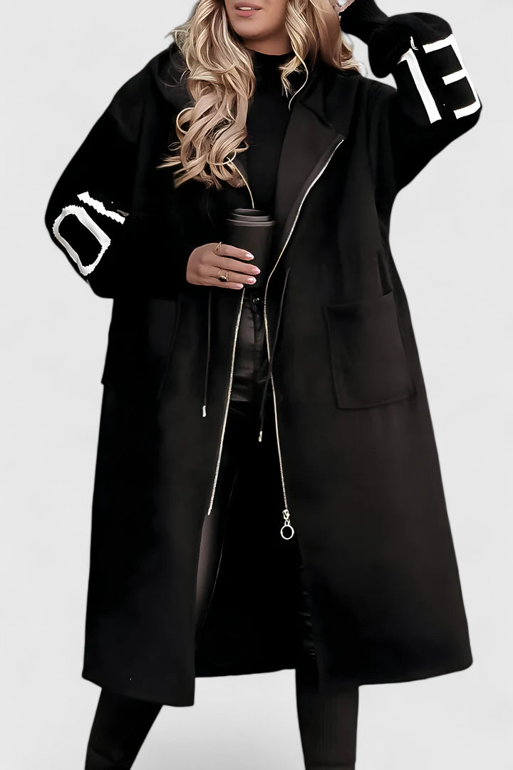 Vaye™ | Elegant Hooded Coat