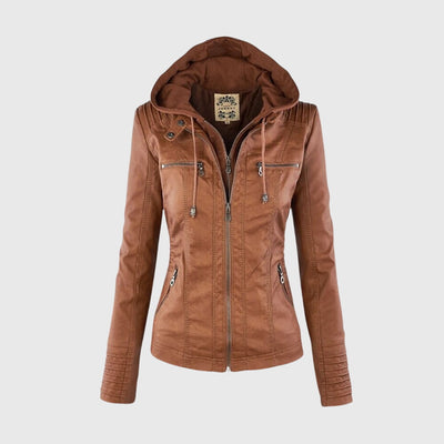 KAROLINE™ The stylish and unique leather jacket
